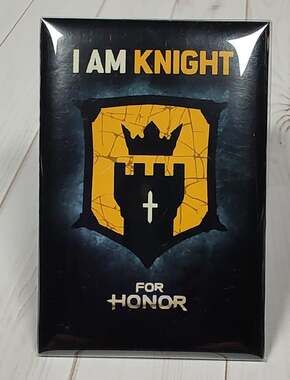 I Am Knight For Honor Game Ubisoft Gaming Pin for Hat, Jacket or Backpack